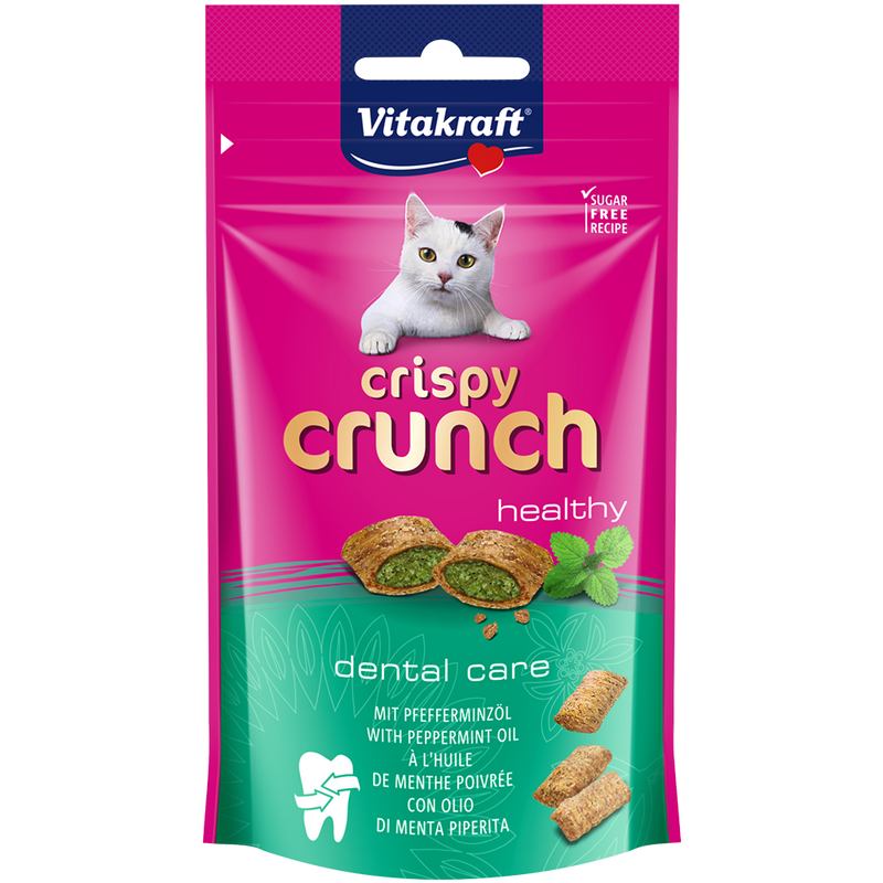 Vitakraft Cat Crispy Crunch with Peppermint 60g