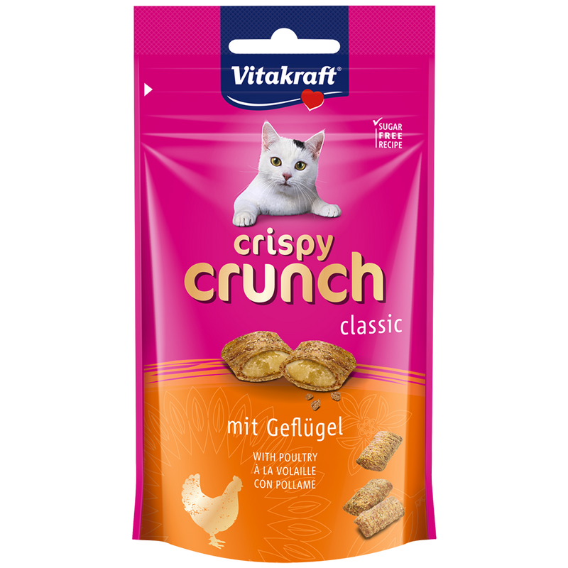 Vitakraft Cat Crispy Crunch with Poultry 60g