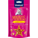 Vitakraft Cat Mininos Punky Bits - Chicken and Cheese Snack Cubes 40g