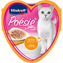 Vitakraft Cat Poesie Hearts Turkey in Cheese Sauce 85g