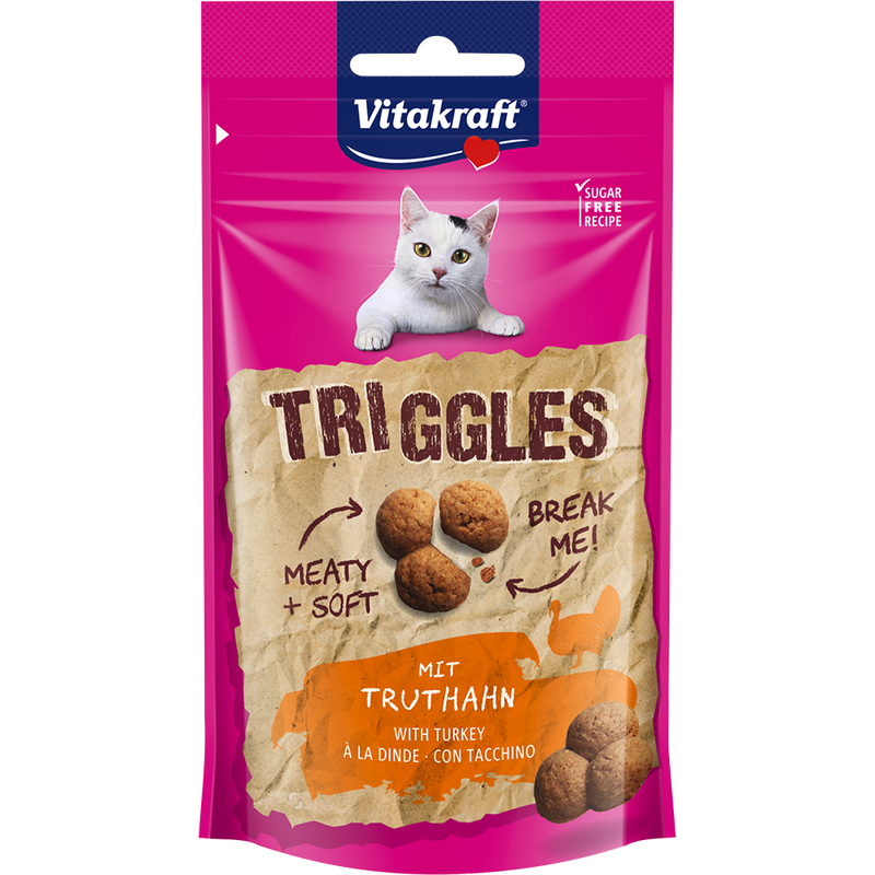 Vitakraft Cat Triggles Turkey 40g