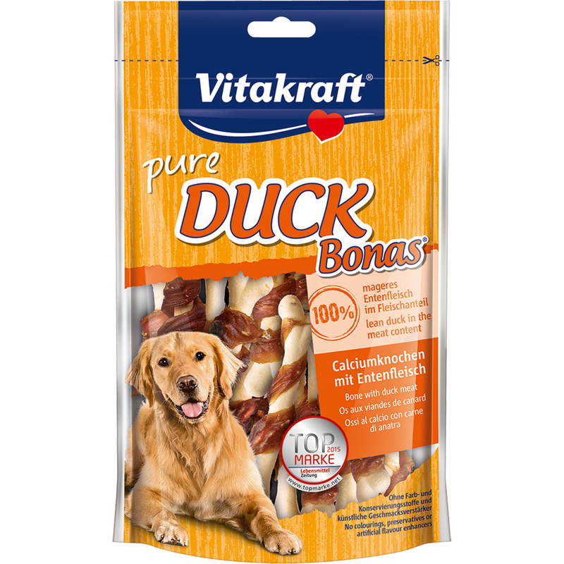 Vitakraft Dog Treats Pure Duck Bonas 80g