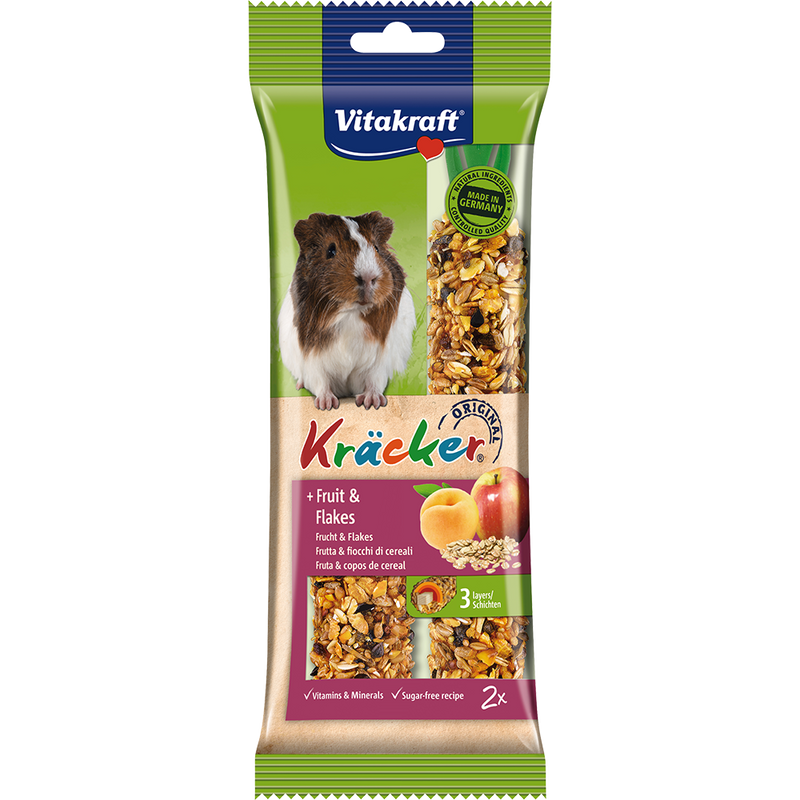 Vitakraft Kracker Sticks with Fruits Guinea Pig 112g