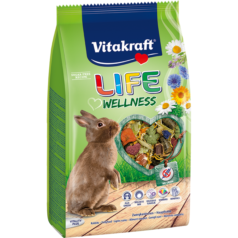 Vitakraft Rabbits Life Wellness 600g