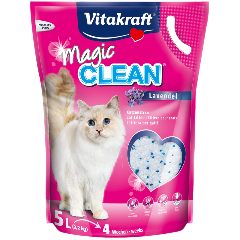 Vitakraft Magic Clean Cat Litter Lavender 5L