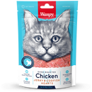Wanpy Cat Oven-Roasted Chicken Jerky & Codfish Hearts 80g