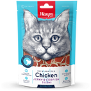 Wanpy Cat Oven-Roasted Chicken Jerky & Codfish Sushi 80g