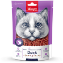Wanpy Cat Oven-Roasted Duck Jerky Strips 80g