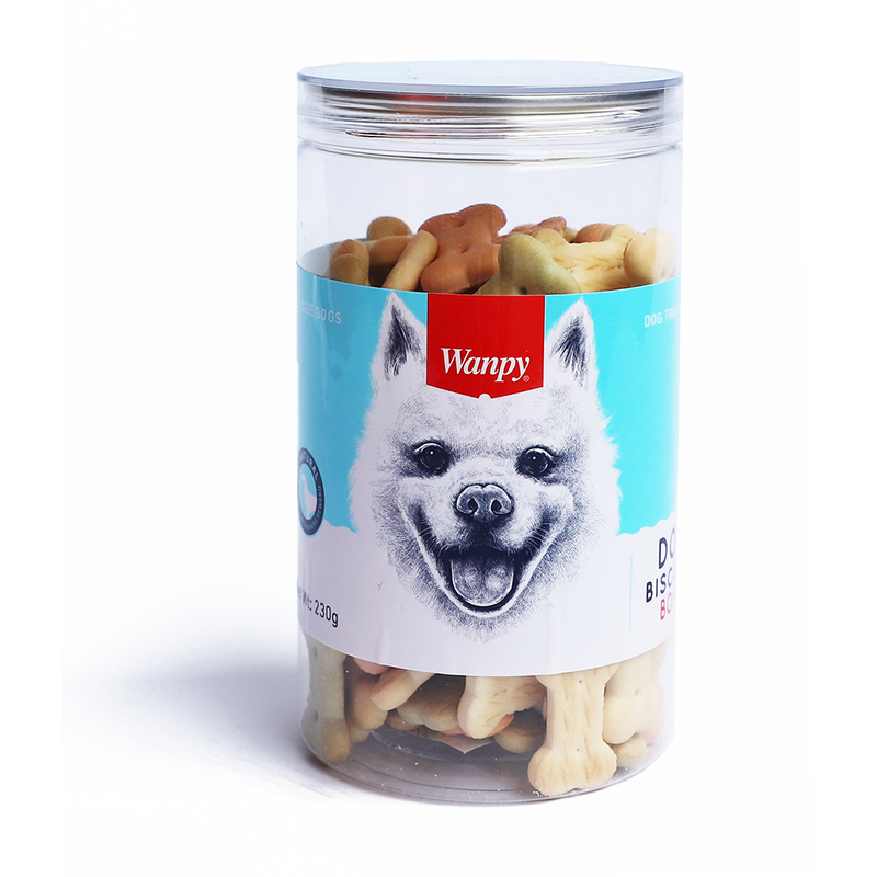 Wanpy Dog Biscuits Bone 230g