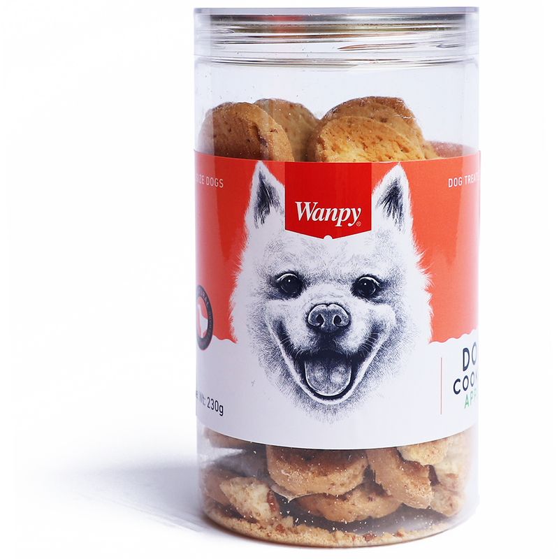 Wanpy Dog Biscuit Apple 230g