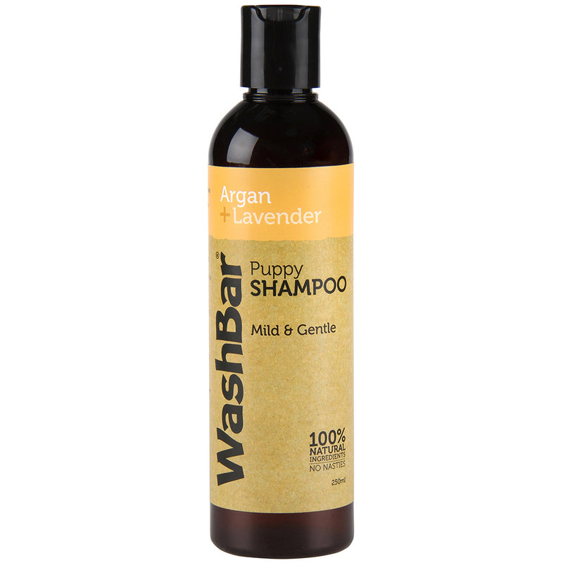 Washbar Natural Shampoo for Puppy Argan + Lavender 250ml