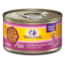 Wellness Cat Pate Chicken & Lobster 5.5oz