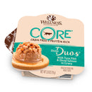 Wellness Cat Core Divine Duos Tuna Pate & Diced Salmon in Gravy 2.8oz