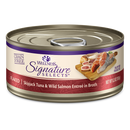 Wellness Cat Core Grain Free Signature Selects Flaked Skipjack Tuna & Wild Salmon Entree in Sauce 5.3oz