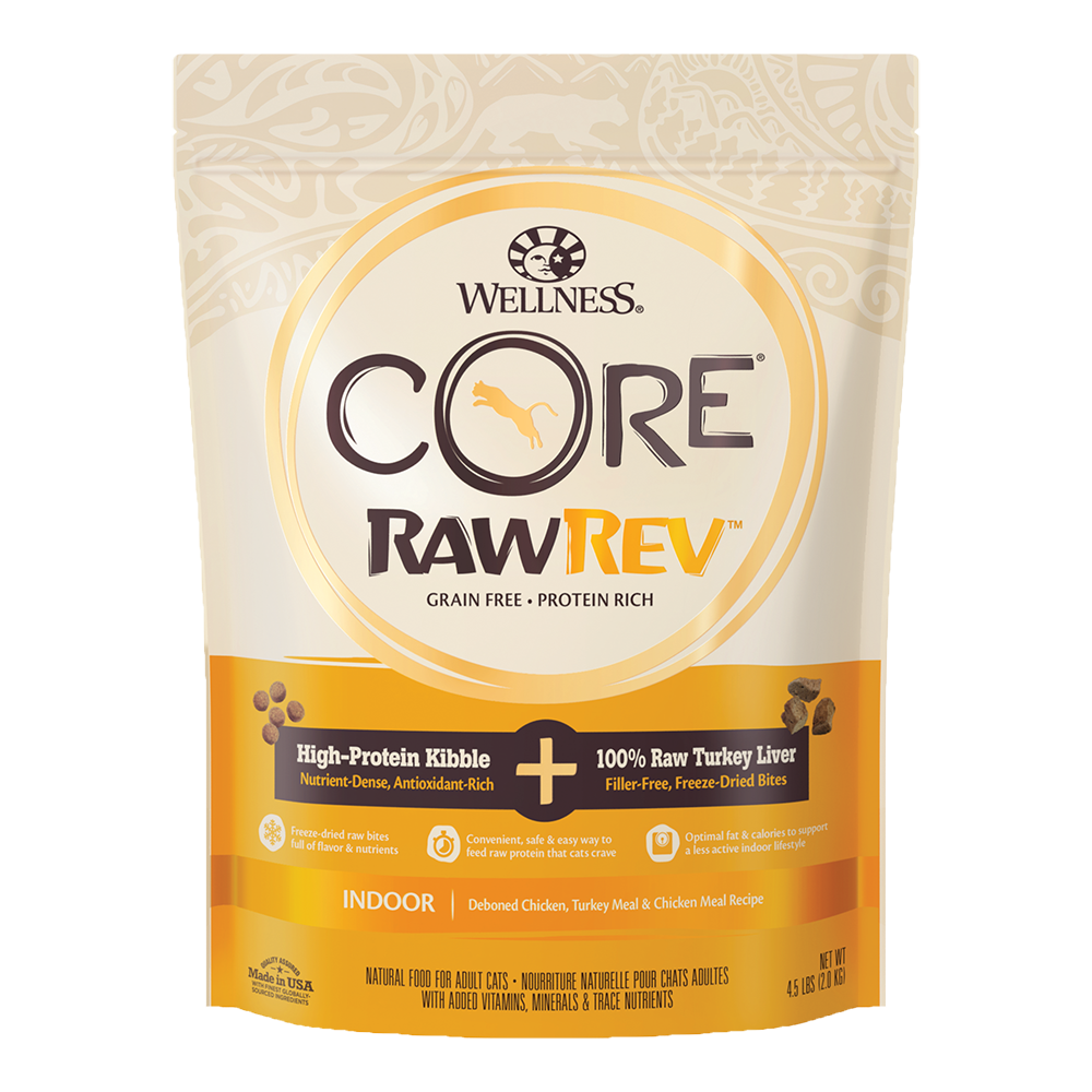 Wellness Cat Core RawRev Indoor 4 5lb