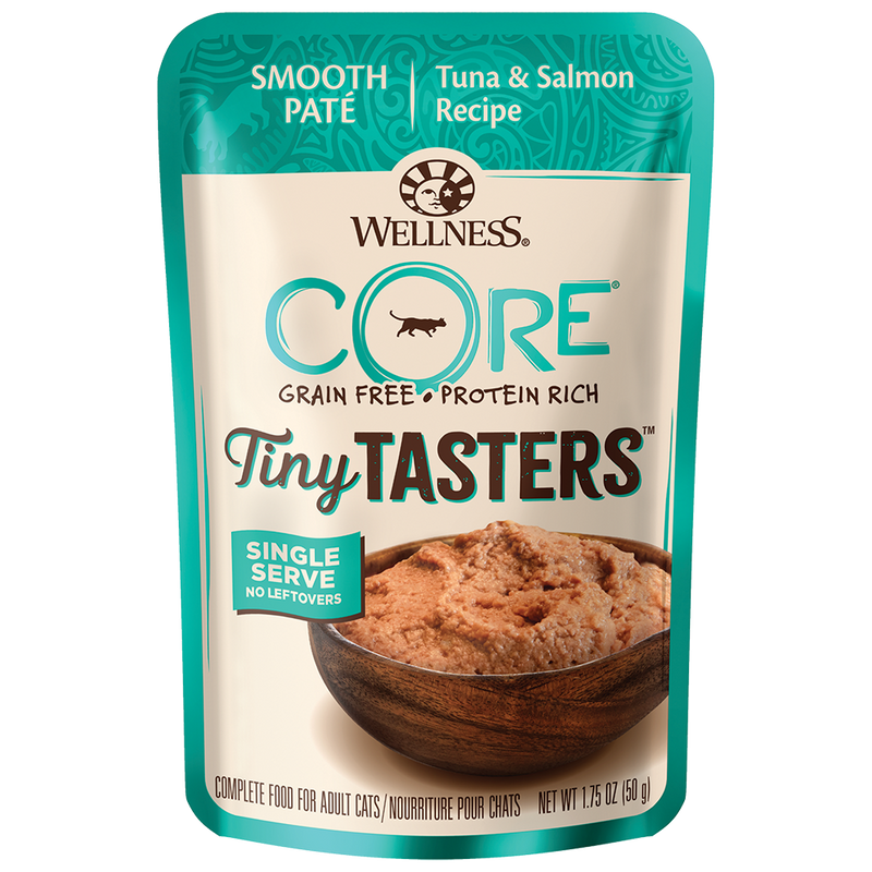 Wellness Cat Core Tiny Tasters Tuna & Salmon 1.75oz