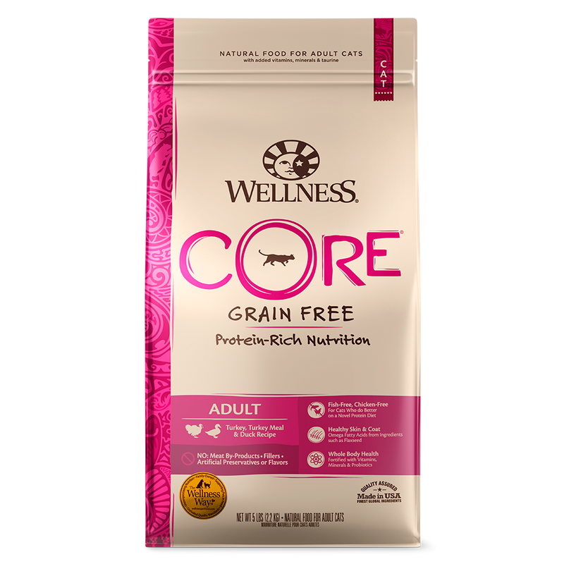 Wellness Cat Core Turkey & Duck 5lb