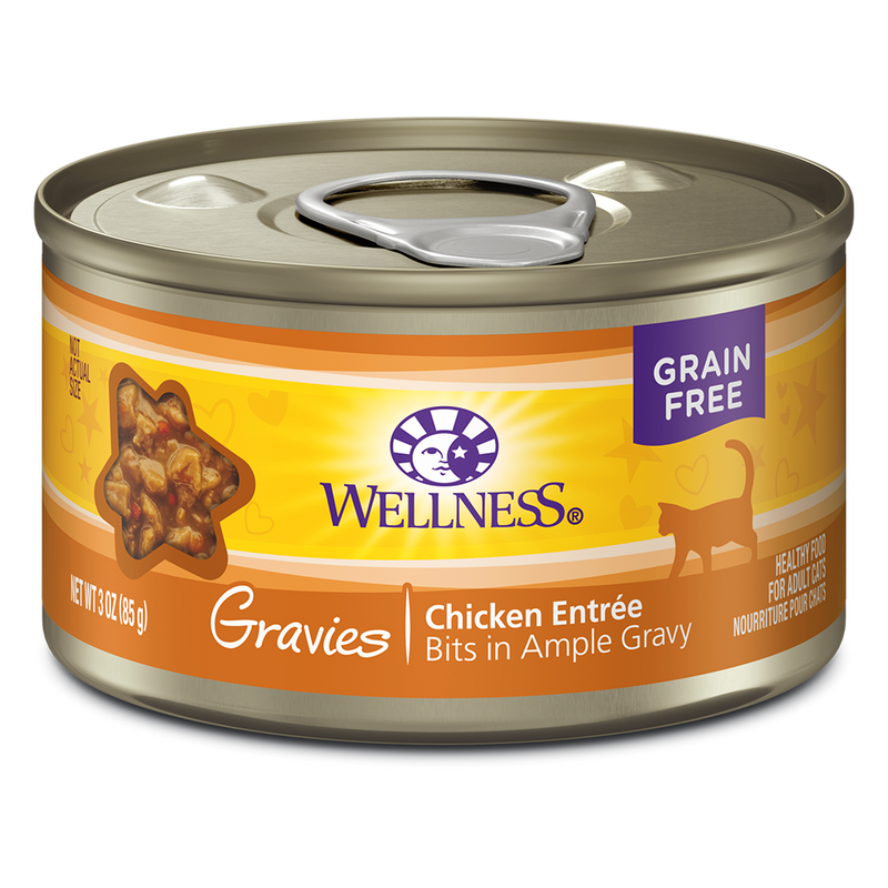 Wellness Cat Gravies Chicken Entree 3oz