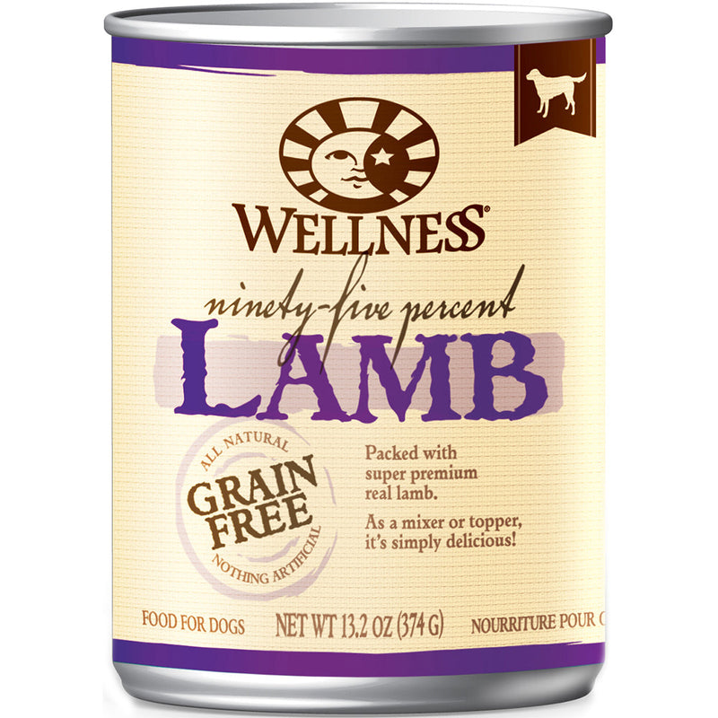 *DONATION TO ACTION FOR SINGAPORE DOGS* Wellness Dog 95% Lamb 13.2oz