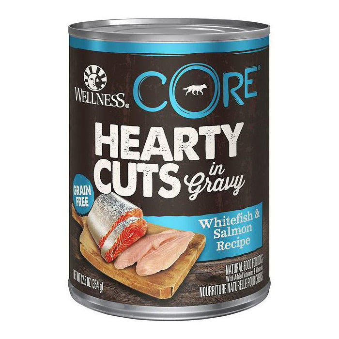 Wellness Dog Core Hearty Cuts - Whitefish & Salmon Recipe 12.5oz