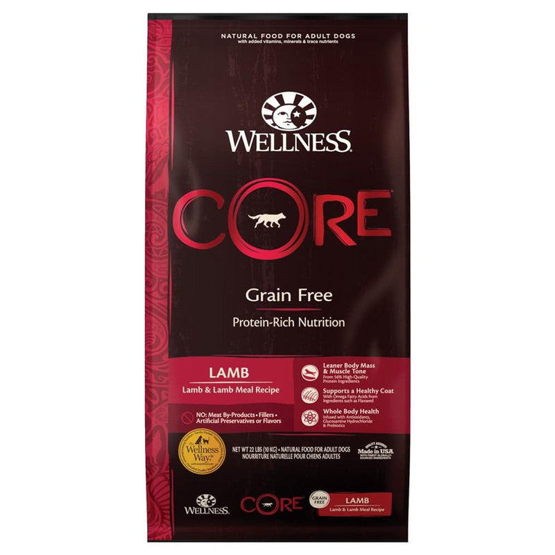 *DONATION TO OSCAS* Wellness Dog Core Lamb 22lb