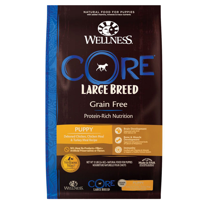 Wellness Dog Core Large Breed Puppy 24lb