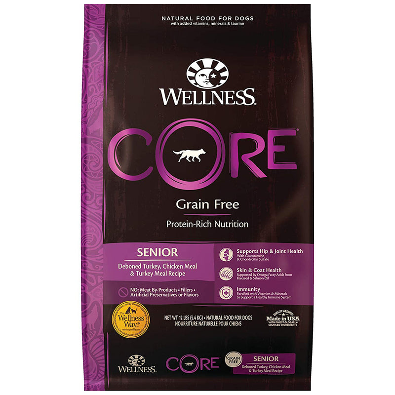 Wellness Dog Core Senior 12lb