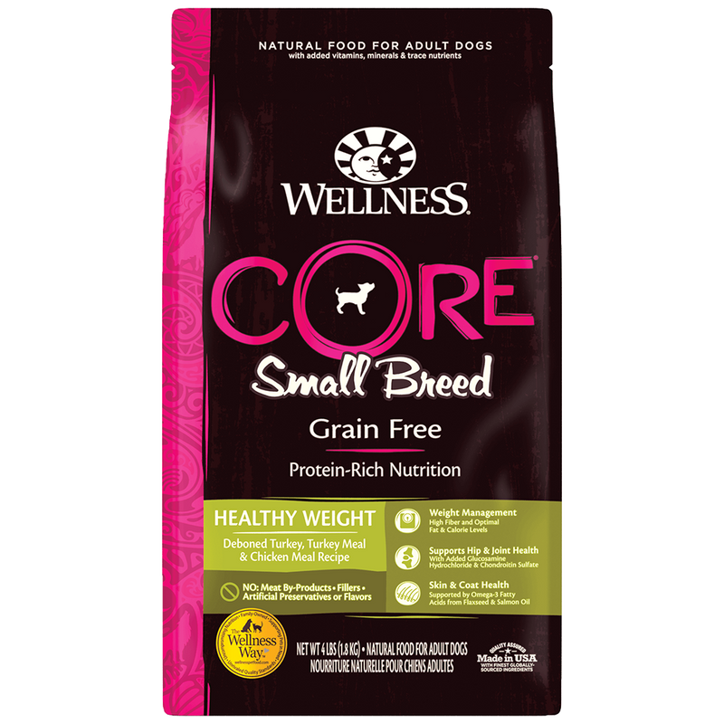 Wellness Dog Core Small Breed Healthy Weight 4lb