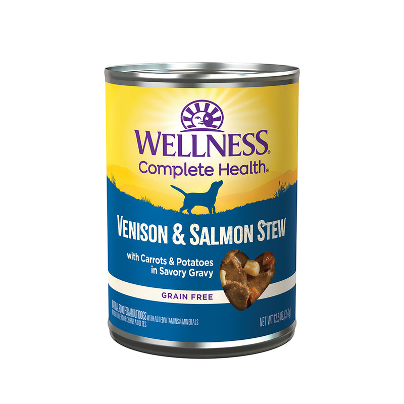 Wellness Dog Grain-Free Venison & Salmon Stew 12.5oz