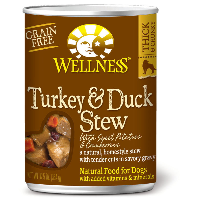 Wellness Dog Grain Free Turkey And Duck Stew 12.5oz