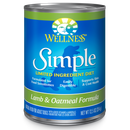 Wellness Dog Simple Lamb & Oatmeal Formula 12.5oz