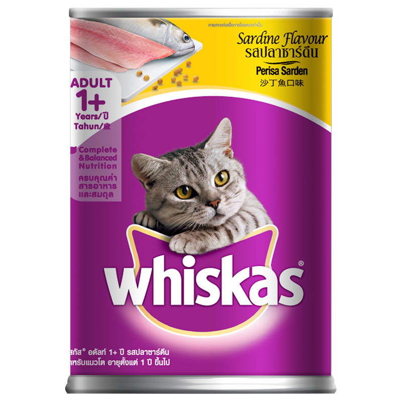 Whiskas Cat Sardine 400g