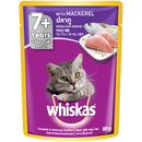 Whiskas Pouch 7+ Years Mackerel 80g