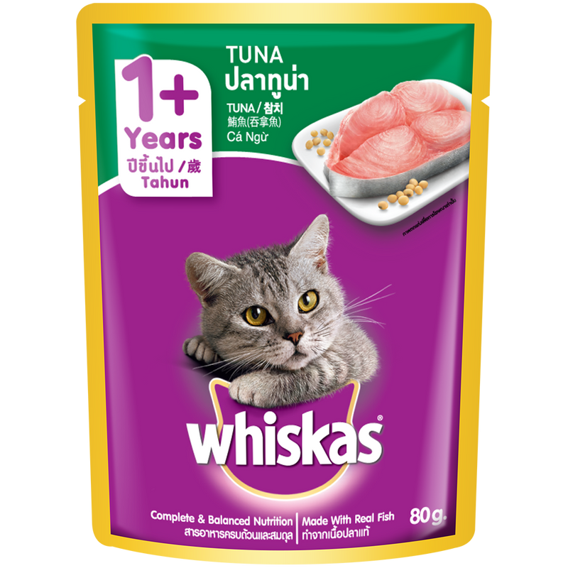 Whiskas Pouch Tuna 80g