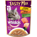 Whiskas Tasty Mix Chicken & Salmon with Wakame Seaweed in Gravy 70g