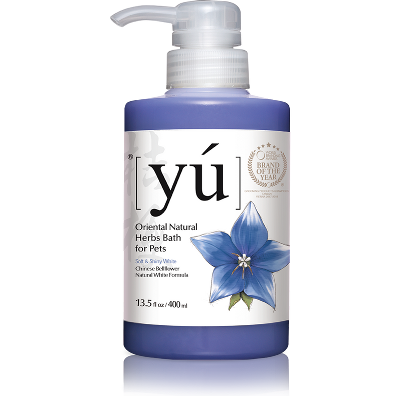 Yu Chinese Bellflower Natural White Bath 400ml - Soft & Shiny White