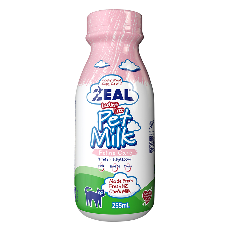 Zeal Feline Care Lactose-Free Pet Milk 255ml