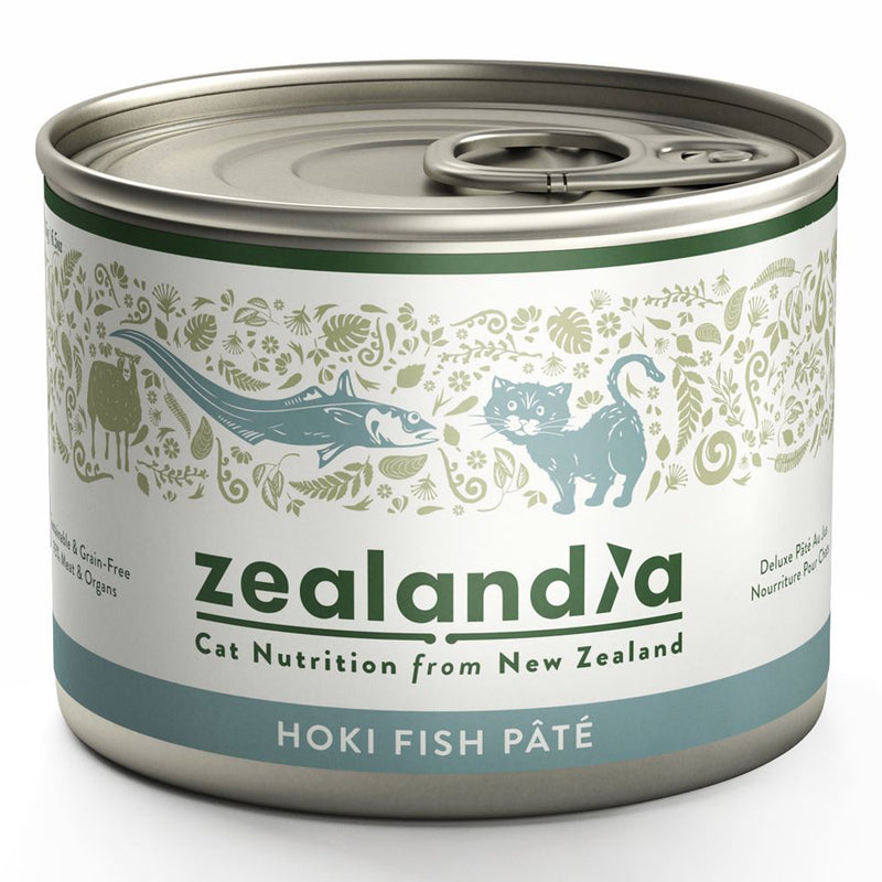 Zealandia Cat Nutrition from New Zealand - Hoki 185g