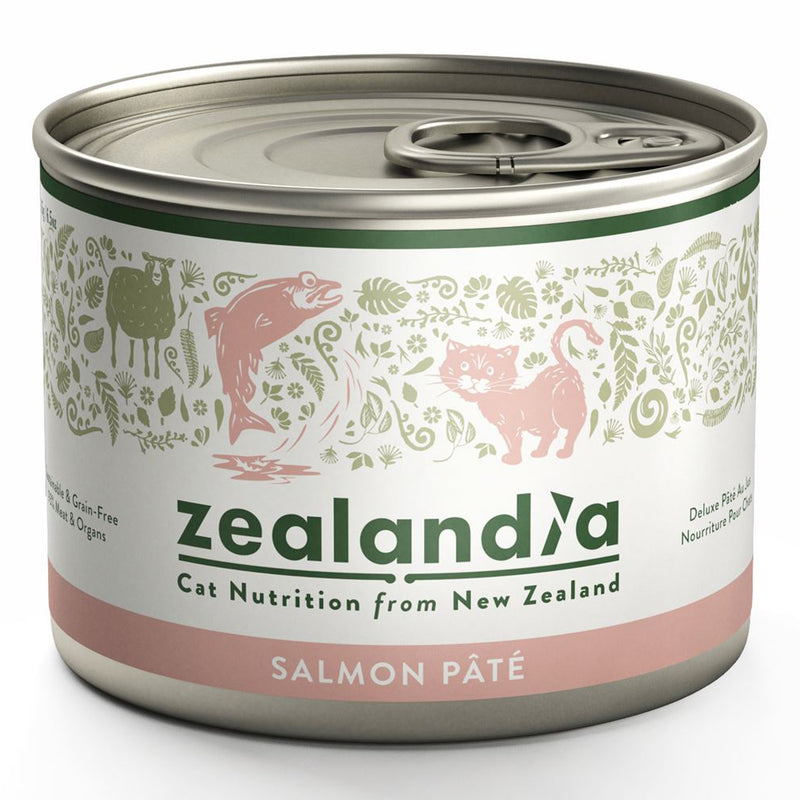 Zealandia Cat Nutrition from New Zealand - Salmon 185g