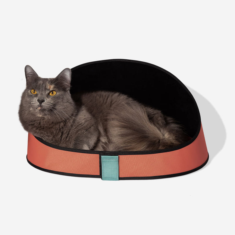 Zee.Cat Cat Bed Terracotta