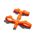 Zee.Dog H-Harness Neopro Tangerine S
