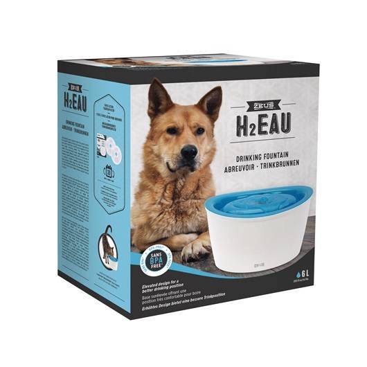 Zeus H2EAU Dog Drinking Fountain 6L