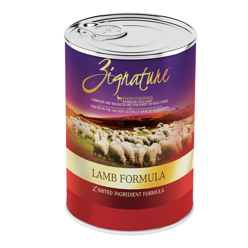 Zignature Dog Canned Food Lamb Formula 13oz
