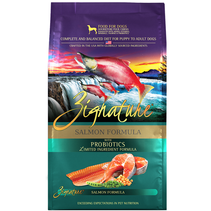 Zignature Dog Salmon Formula 4lb