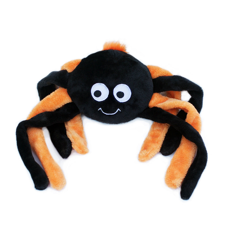 Zippypaws Halloween Spiderz - Orange L