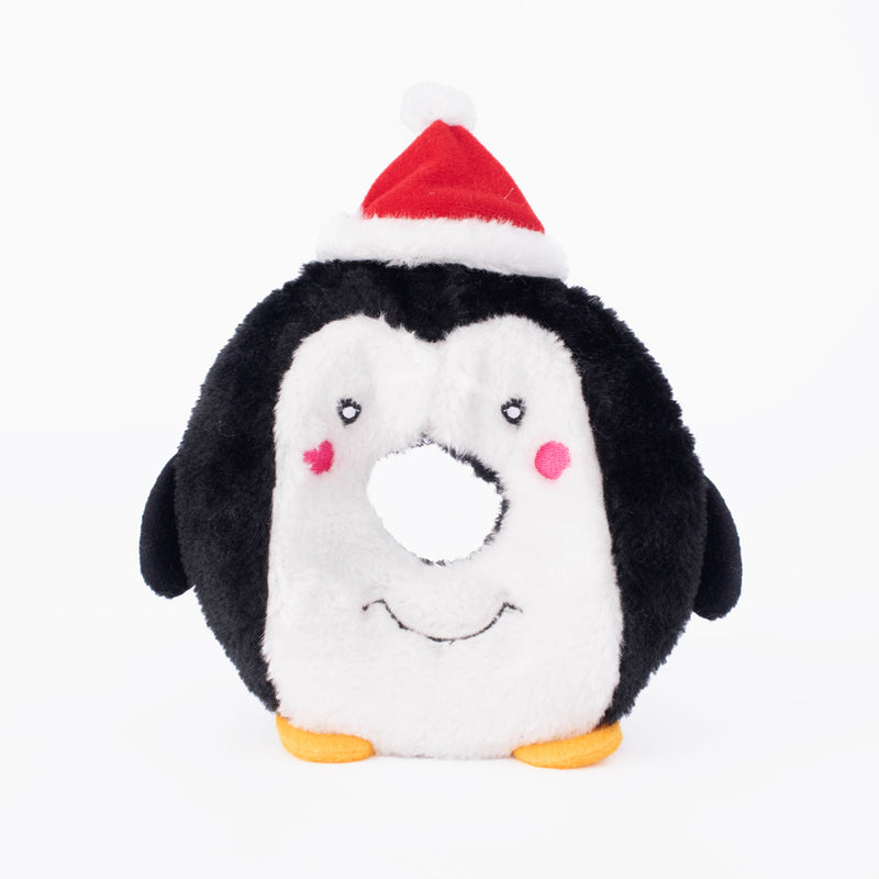 Zippypaws Holiday Donutz Buddies - Penguin