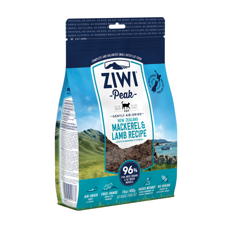 Ziwi Peak Cat Air-Dried Mackerel & Lamb 400g
