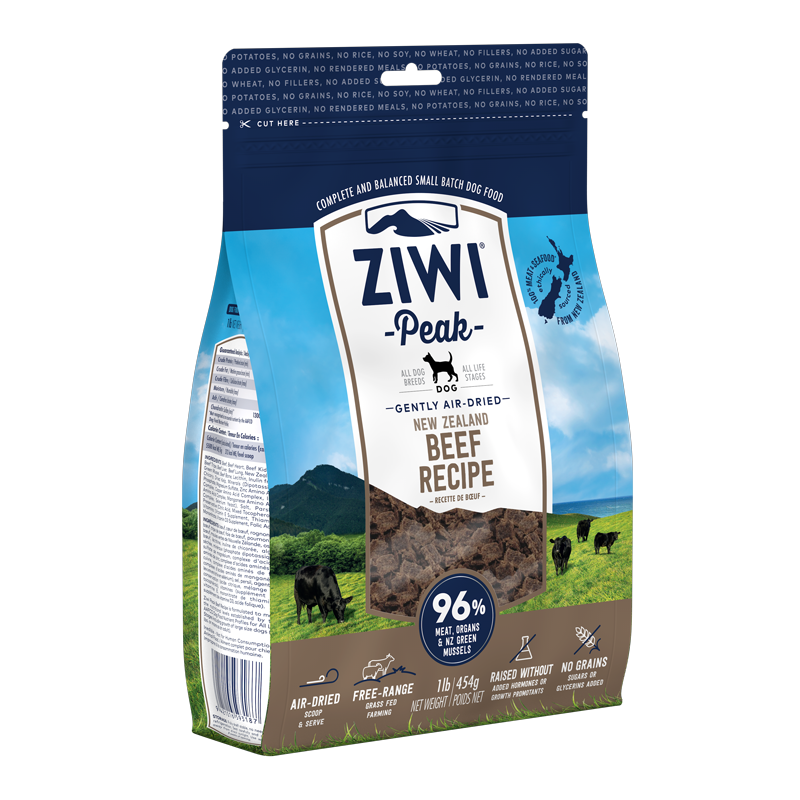 Ziwi Peak Dog Air-Dried Beef 454g