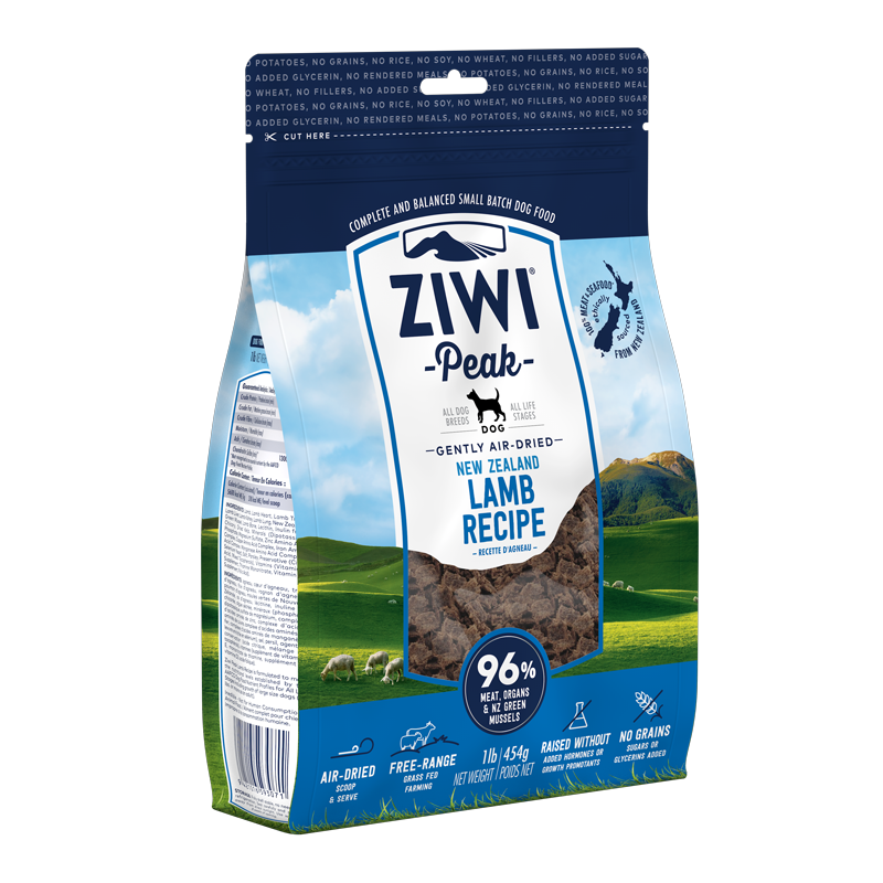 Ziwi Peak Dog Air-Dried Lamb 454g