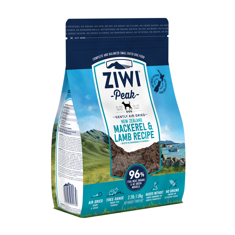 Ziwi Peak Dog Air-Dried Mackerel & Lamb 1kg